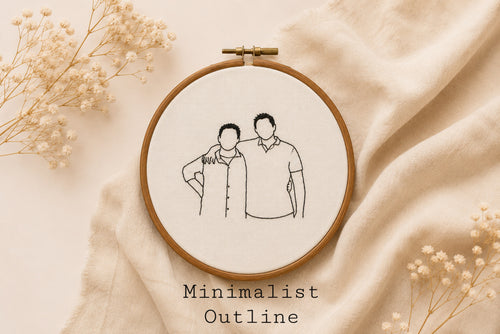 Custom made embroidery frame